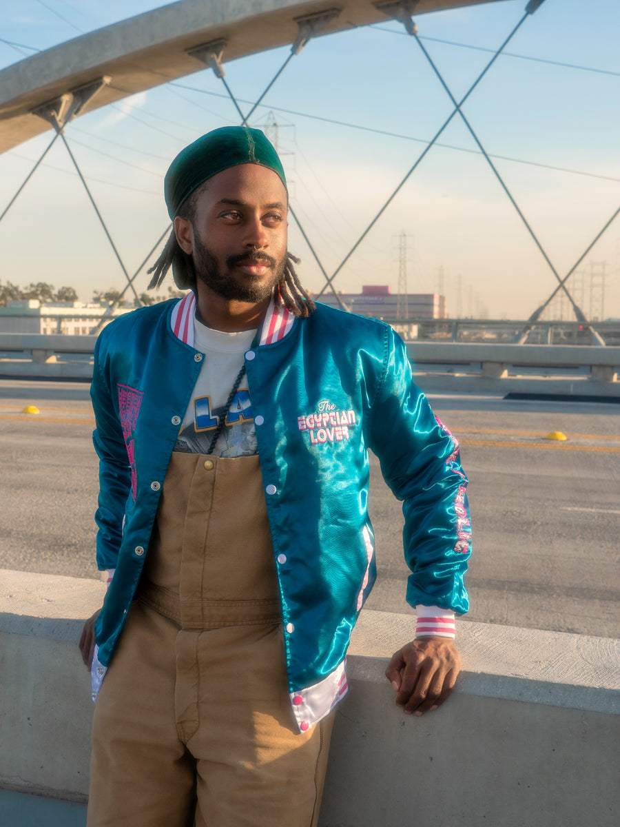 Egyptian Lover Teal Jacket – WILY CREW