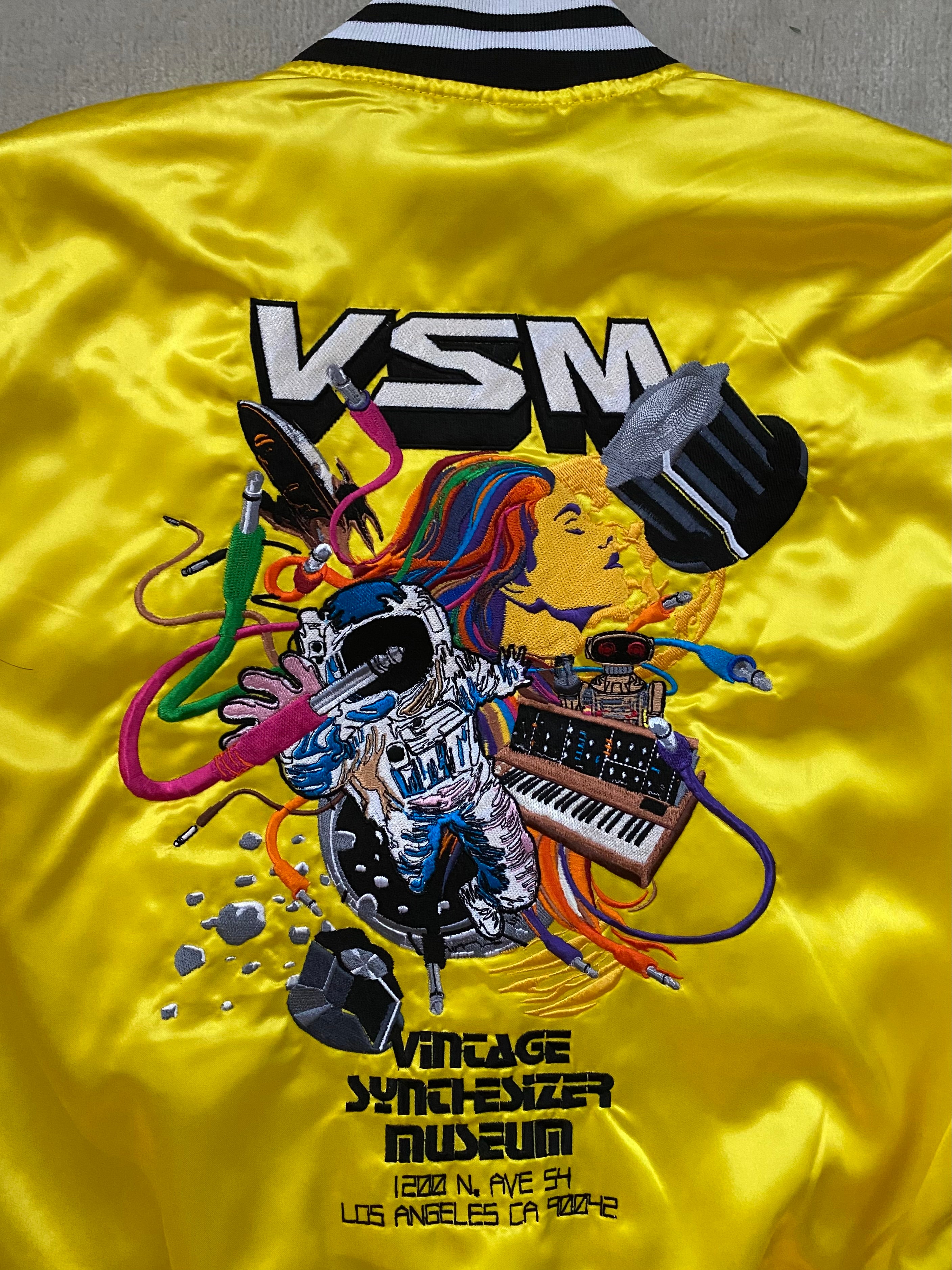 Vintage Synthesizer Museum (VSM) Jacket - Yellow